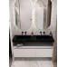 Столешница моноблок FLAT NERO MARQUINA (1410*452*80) 859-140-NM