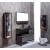 Armadi Art Ящик под консоль LOFT 100 Антрацит, 1 полка 894-100-A