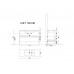 Armadi Art Ящик под консоль LOFT 120 dark wood, 1 полка 894-120-D