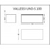 Ящик под столешницу 100см АНТРАЦИТ глянец VALLESSI UNO-S 897-100-A glossy