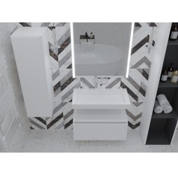 Ящик под столешницу 100см WHITE глянец VALLESSI UNO-S 897-100-W