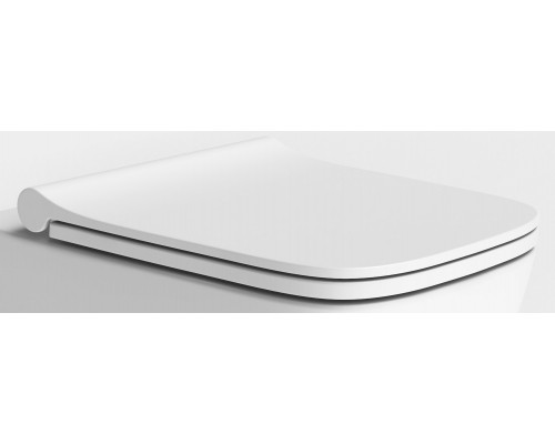 Крышка для унитаза Bello, soft-close Белый матовый 975-MW