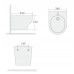 Boheme Биде подвесное FIORE Черный матовый 978-BIDET-B