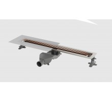 Душевой лоток B&T INFINITY 80см, нерж.сталь COPPER BRUSHED 981-80-CB