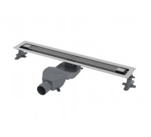 Душевой лоток B&T INFINITY 80см, нерж.сталь ХРОМ (Satin) 981-80-CR