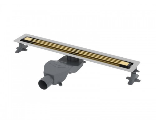 Душевой лоток B&T INFINITY 80см, нерж.сталь ЗОЛОТО 981-80-G