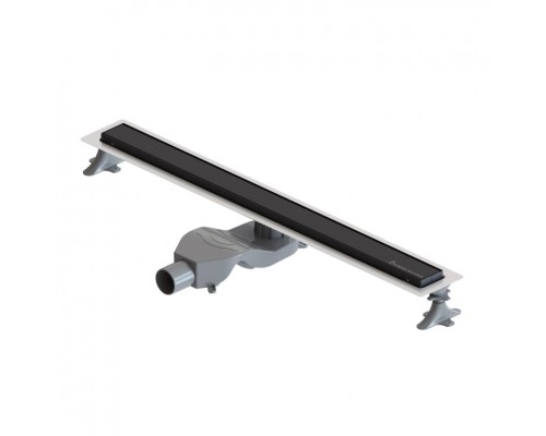 Душевой лоток Premium Linear 60см, нерж.сталь черный 982-60-B
