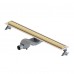 Душевой лоток Premium Linear 80см, нерж.сталь ЗОЛОТО 982-80-G