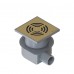 Душевой трап SMART DESIGN 10x10 cm, нерж.сталь МАТ. ЗОЛОТО 984-10-MG