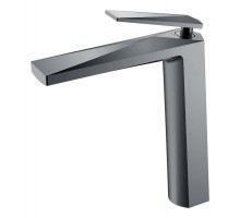 Boheme Смеситель для умывальника высокий Shine Gun Metall 372-SGM