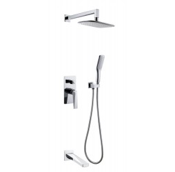 Boheme Смеситель встроенный с изливом ХРОМ 374-2