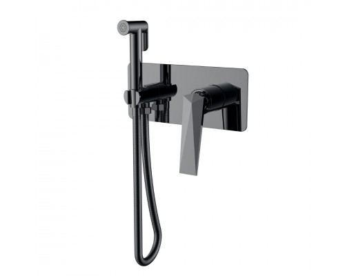 Boheme Гигеническая лейка со смесителем VENTURO Shine Gun Metall 377-SGM