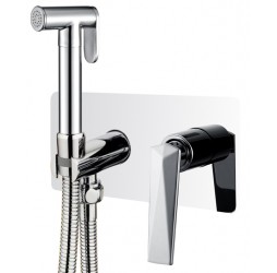 Boheme Гигеническая лейка со смесителем VENTURO хром 377