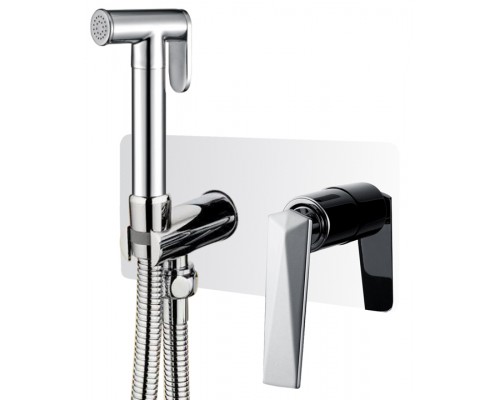 Boheme Гигеническая лейка со смесителем VENTURO хром 377