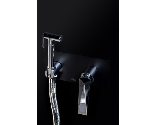 Boheme Гигеническая лейка со смесителем VENTURO хром 377