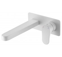 Boheme Смеситель для умывальника или ванны из стены SPECTRE Matt White 455-MW