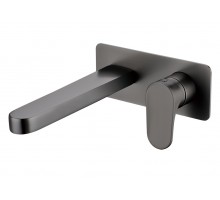 Boheme Смеситель для умывальника или ванны из стены SPECTRE Gunmetal 455-GM