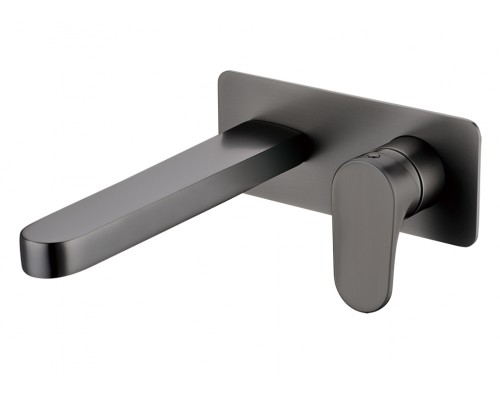 Boheme Смеситель для умывальника или ванны из стены SPECTRE Gunmetal 455-GM