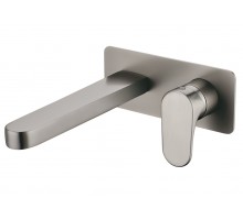 Boheme Смеситель для умывальника или ванны из стены SPECTRE Nickle Brush 455-NB