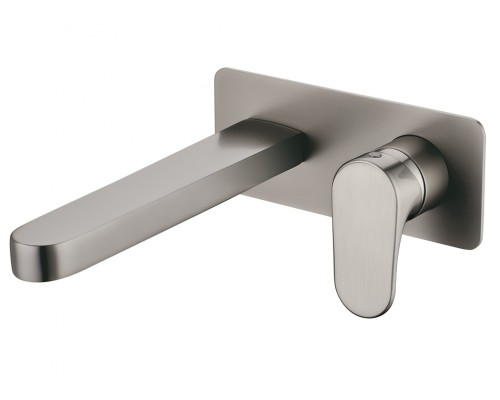 Boheme Смеситель для умывальника или ванны из стены SPECTRE Nickle Brush 455-NB