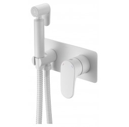 Boheme Гигиенический душ со смесителем SPECTRE Matt White 457-MW