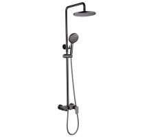 Boheme Стойка для душа со смесителем SPECTRE GunMetall 458-GM