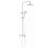 Boheme Стойка для душа со смесителем SPECTRE Matt White 458-MW