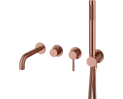 Смеситель для ванны Boheme Uno Copper Brushed 464-3-CB брашированная медь