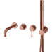 Смеситель для ванны Boheme Uno Copper Brushed 464-3-CB брашированная медь