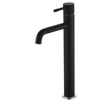 Boheme Смеситель для умывальника высокий, Uno. Черный Chrome 462-BCR