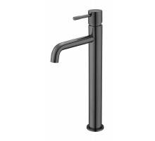 Boheme Смеситель для умывальника высокий, Uno. Shine Gun Metall 462-SGM