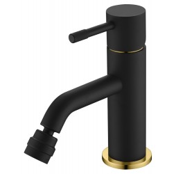 Boheme Смеситель для биде, Uno. Черный Золото 466-BG