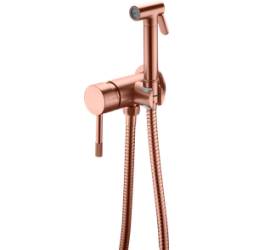 Смеситель для биде Boheme Uno Copper Brushed 467-CB брашированная медь