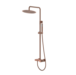Душевая стойка Boheme для душа STICK BRUSHED BRONZE SPIRALE