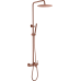 Boheme Стойка для душа со смесителем UNO Brushed Bronze 468-BRB