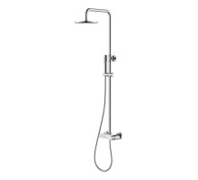 Boheme Стойка для душа с наполнением в ванну, Stick Diamond Chrom 128-CRCR.2