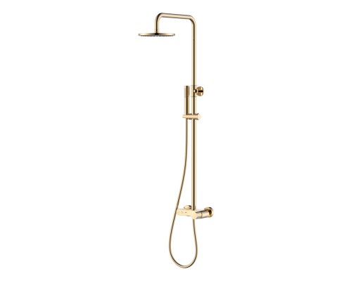 Boheme Стойка для душа с наполнением в ванну, Stick Diamond Gold 128-GG.2