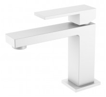 Boheme Cмеситель для умывальника Qubic Matt White 471-MW