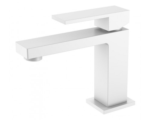 Boheme Cмеситель для умывальника Qubic Matt White 471-MW