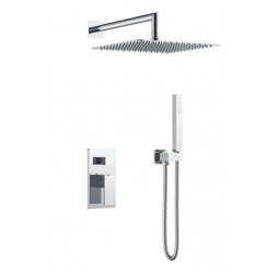 Смеситель для душа встроенный Qubic Chrome 474-3-CR