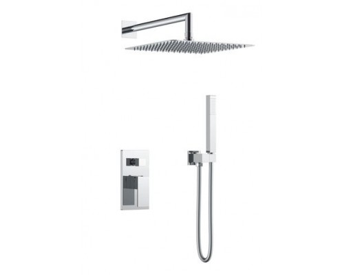 Смеситель для душа встроенный Qubic Chrome 474-3-CR хром