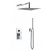 Смеситель для душа встроенный Qubic Chrome 474-3-CR хром