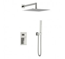 Смеситель для душа встроенный Qubic 474-3-NB никель матовый Смеситель для душа встроенный Qubic 474-3-NB никель матовый