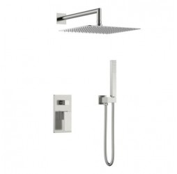 Смеситель для душа встроенный Qubic 474-3-NB никель матовый