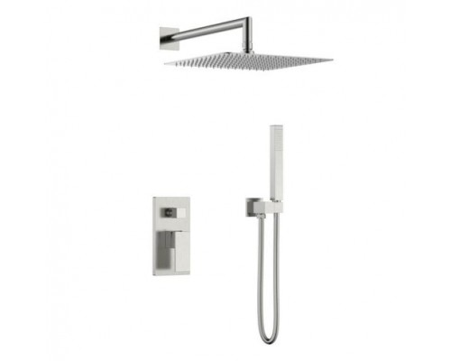 Смеситель для душа встроенный Qubic 474-3-NB никель матовый