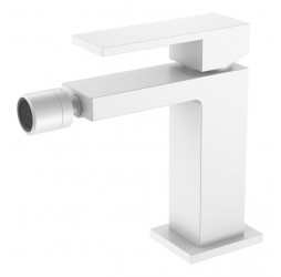Boheme Смеситель для биде Qubic Matt White 476-MW