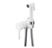 Boheme Смеситель гигиенический, Uno. Белый Хром 467-WCR