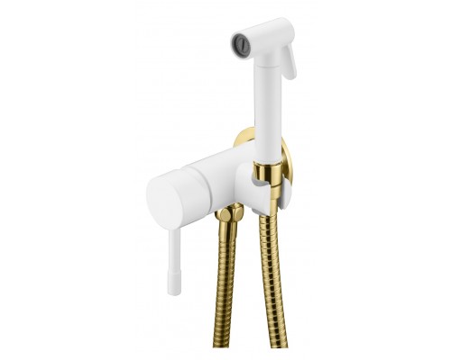 Boheme гигиенический душ, cмеситель гигиенический, Uno. Белый Золото 467-WG