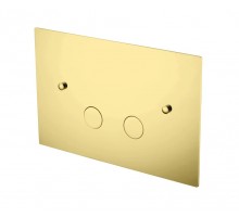 Кнопка для инсталляции латунь GOLD ультраплоская
