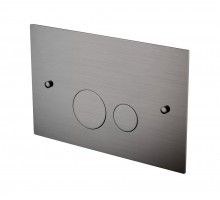 Кнопка для инсталляции Boheme латунь GUN METAL ультраплоская 648-GM